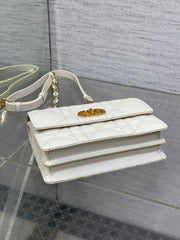 CD Miss Caro 17 Bag White Calfskin 226494