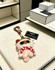 Chanel Plush Cute Cat Charm