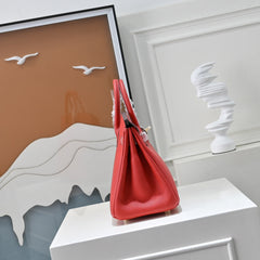 HM Birkin 30cm Red Togo Leather GHW