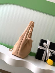 CC 2025 Hobo Bag 32cm Beige Calfskin