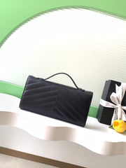CC 26X Handbag 26cm Black Calfskin