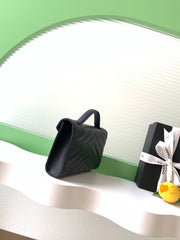 CC 26X Handbag 26cm Black Calfskin