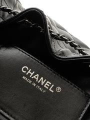 CC 25s Mini Hobo Bag Black Lambskin SHW 286368