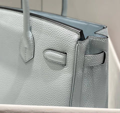Hermes 2026 Birkin Bag 30cm Blue Togo Calfskin With Gold Hardware