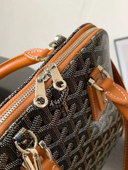 Goyard 2026 Morvan Document Bag 39cm Goyardine Canvas