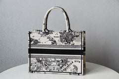 Medium CD Book Tote 36cm Hercules White