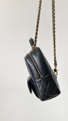 CC 26s Backpack Mini Black Lambskin