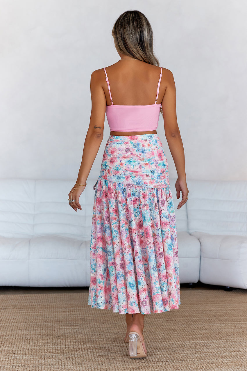 Just My Type Crop Top Pink