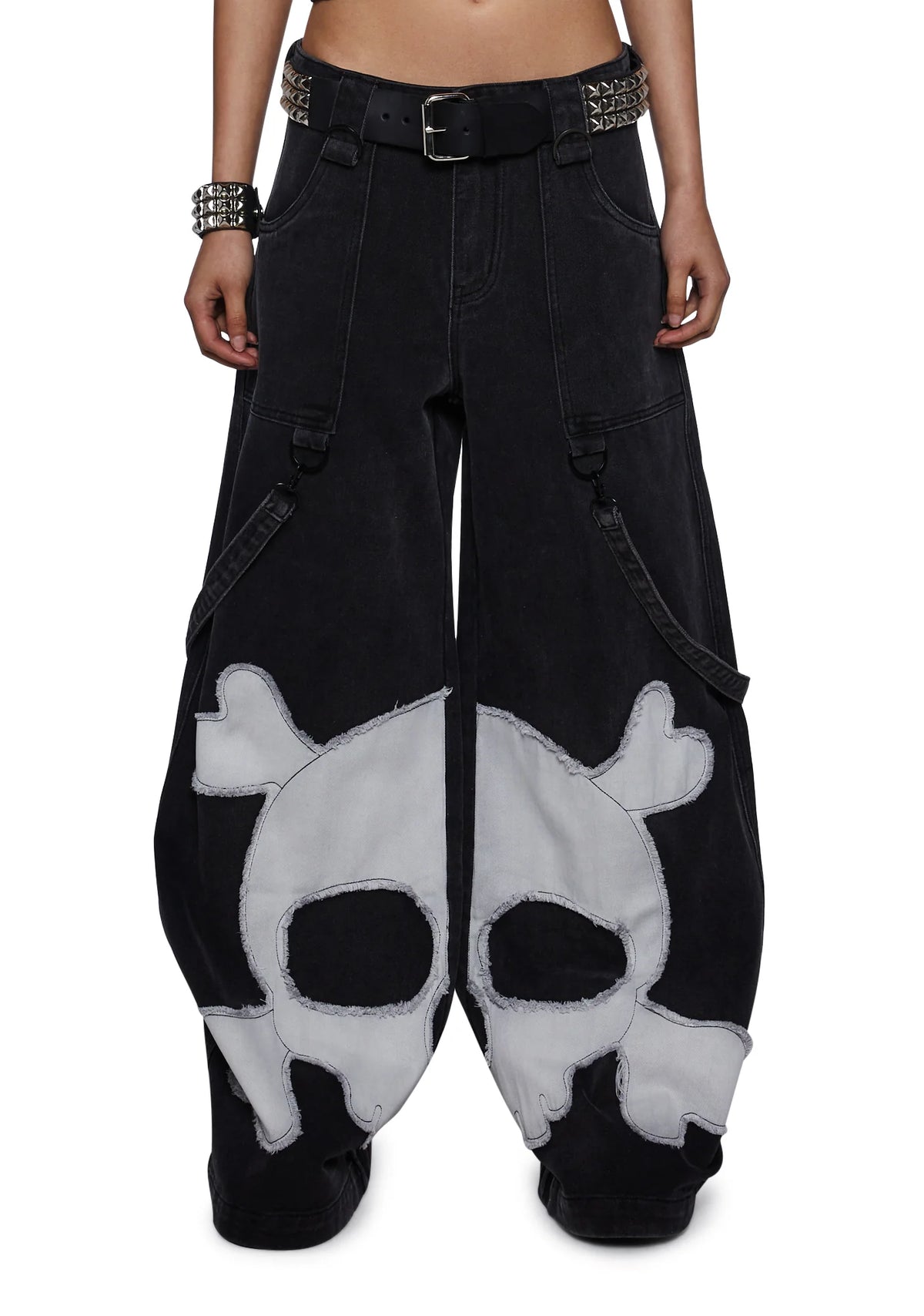Ghostly Gauntlet Wide Leg Pants