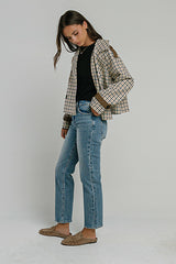 Reya Straight Leg Jeans in Medium Wash