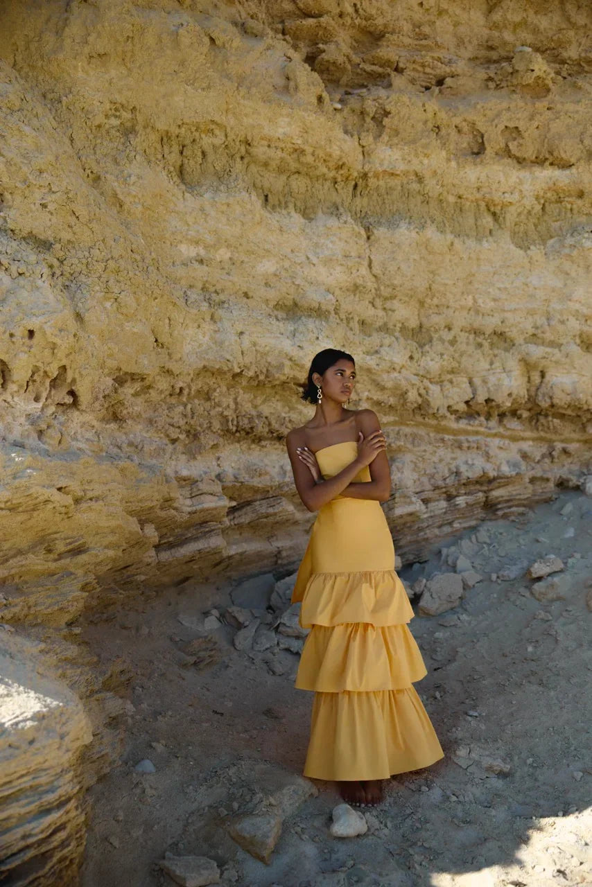 Katy Dress - Honey