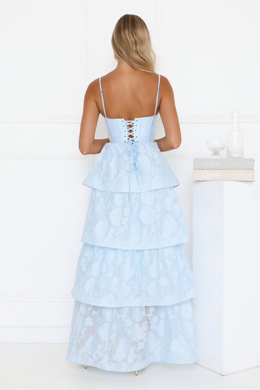 Elevated Desire Maxi Dress Blue