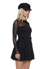 Into The Mists Long Sleeve Dress