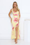 Honey Wink Maxi Dress Yellow
