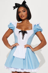 In Wonder World 3 Piece Costume Set - Blue/combo