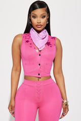Western Star Girl 3 Piece Costume Set - Pink