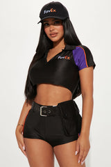 Message Delivered Favorite Ex 5 Piece Costume Set - Black/combo
