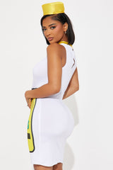 99 Brand Banana Liqueur 1 Piece Dress Costume - Yellow