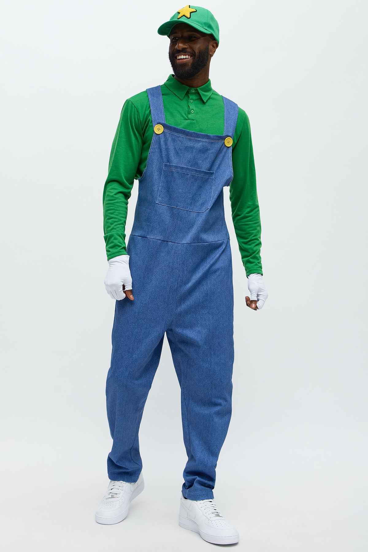 Power Up Brothers Halloween Costume - Green/combo