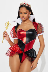 Deck Of Cards 5 Piece Costume Set - Red/combo