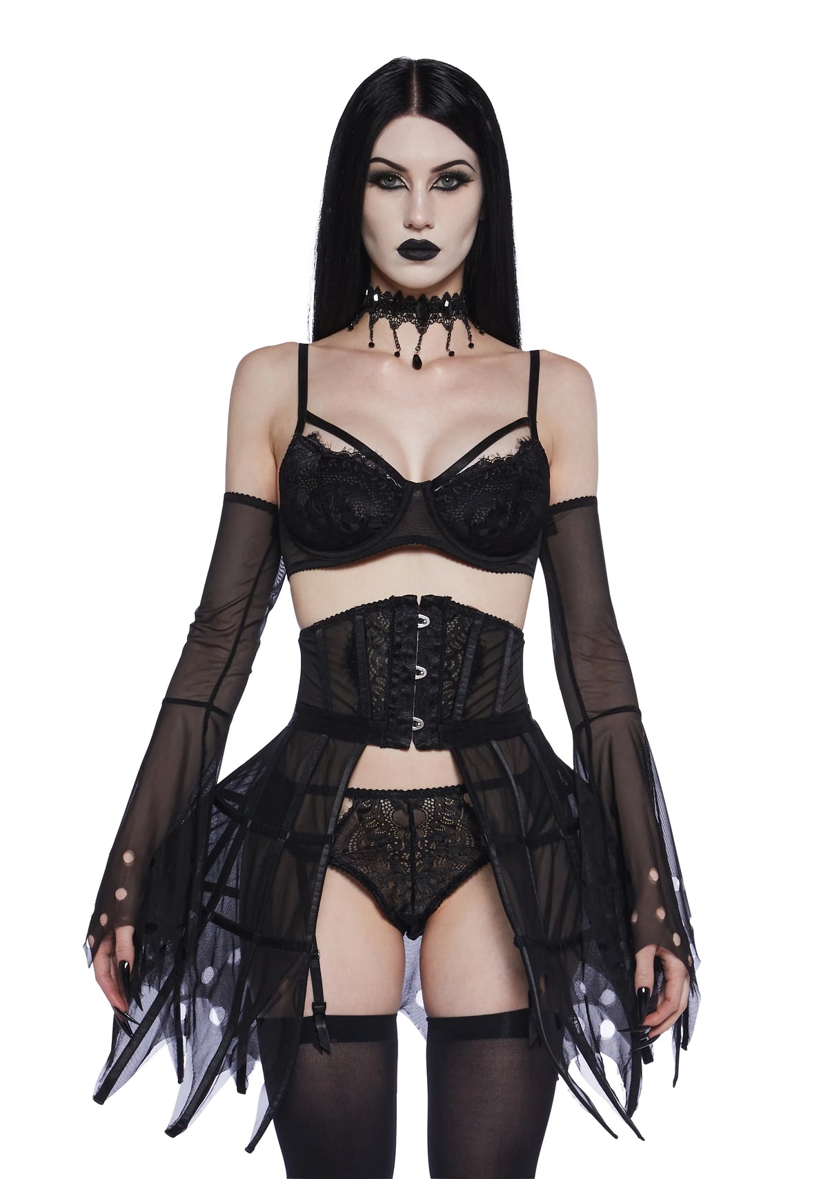 Dark Fairy Lingerie Set