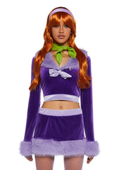 Mystery Crew Hottie Costume and Wig Set
