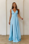 Luxe Like No Other Maxi Dress Blue