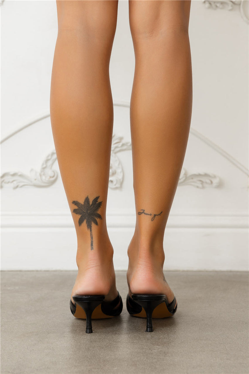 Cary Heels Black