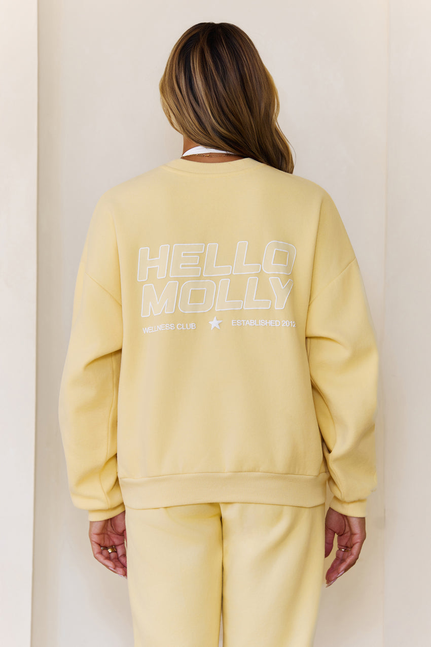 BASE Fleece Round Neck Sweatshirt Butter