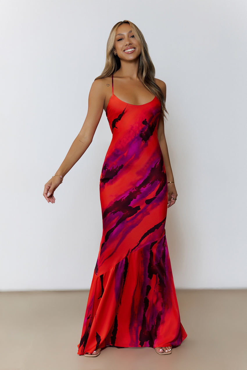 Ember Kiss Maxi Dress Multi