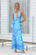 Extravagant Girl Maxi Dress Blue