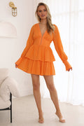 Magical Times Mini Dress Orange