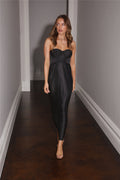 Chase The Satin Maxi Dress Black
