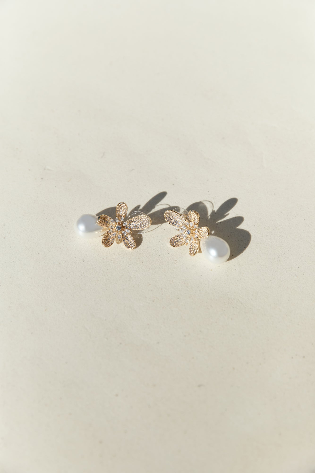 18k Gold Plated Sunlit Siren Earrings Gold