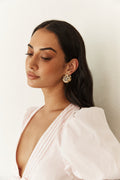 18K Gold Plated Athena Earrings Gold