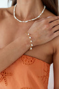 Pearl Bloom Bracelet Gold