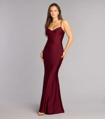 Arlette Corset Lace-Up Mermaid Dress