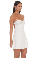 Alanna Embellished Mini Dress