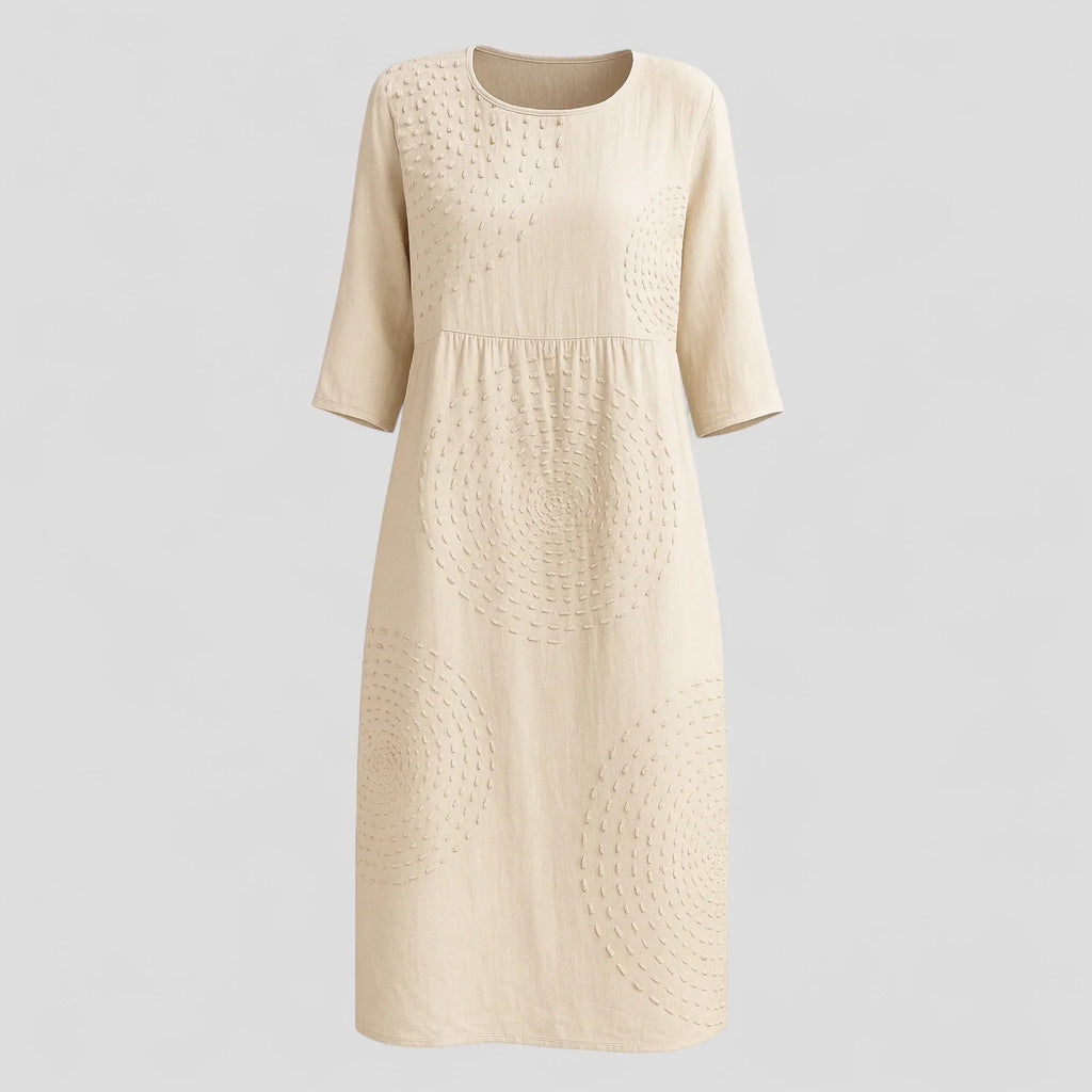 Chic Women'S Summer Dress - Lightweight, Flowy & Elegant