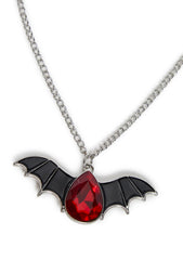 Bloodlust Bat Pendant Necklace