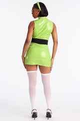 What's Up Buttercup 5 Piece Costume Set - Green