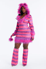 Magic Fantasy Kitty 4 Piece Costume Set - Pink