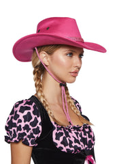 Pink Old Town Cowboy Hat
