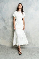 Malia Maxi Dress in Off White