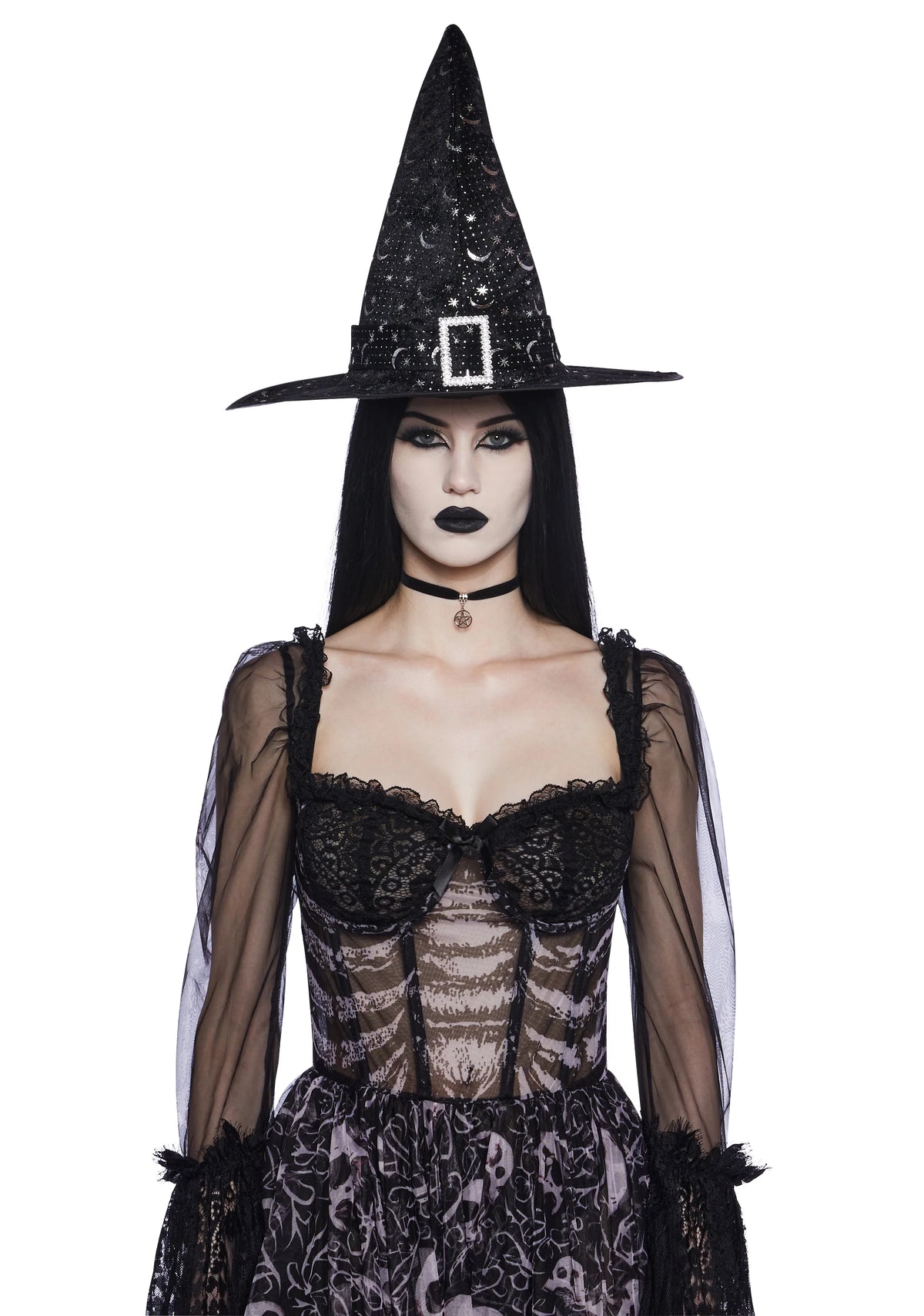 Mystic Moon Witch Hat