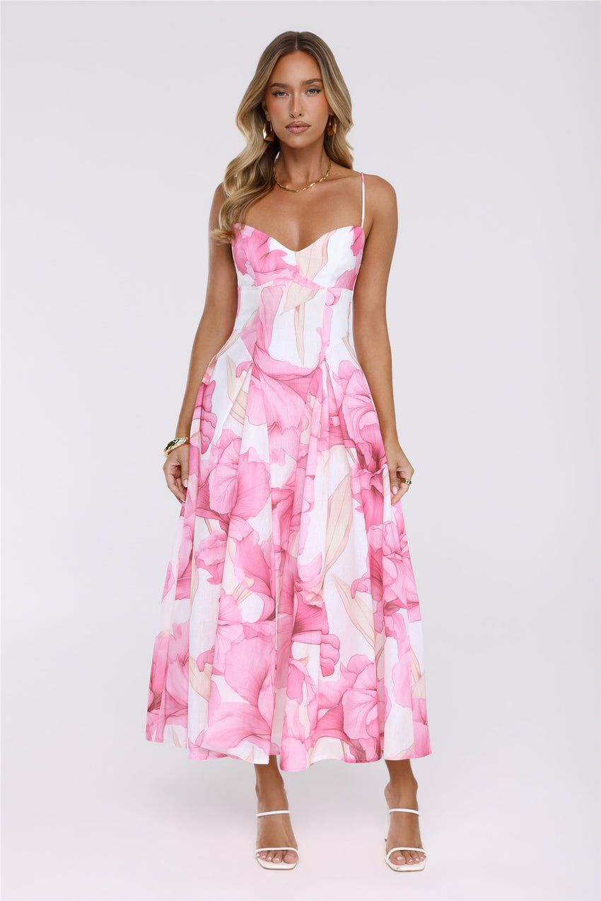 Chicly Yours Maxi Dress Pink