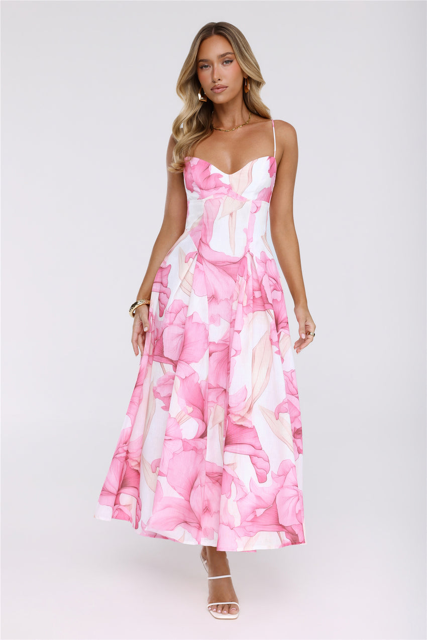 Chicly Yours Maxi Dress Pink