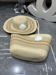CC Tote Bag & Hat Set Plant Grass 209738