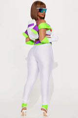 Infinite And Beyond Pant 6 Piece Costume Set - Green/combo