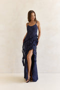 Urban Elegance Maxi Dress Navy